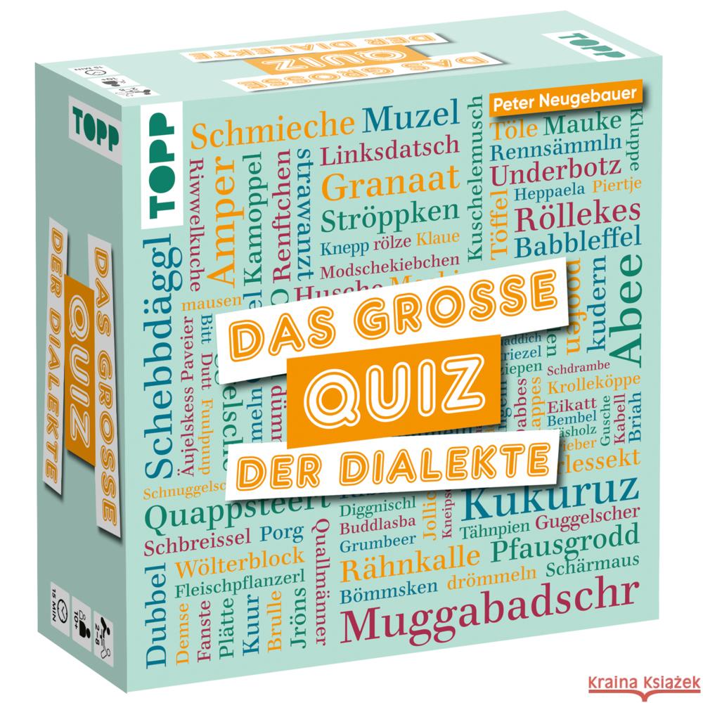 Das große Quiz der Dialekte Neugebauer, Peter 4007742185374 Frech - książka