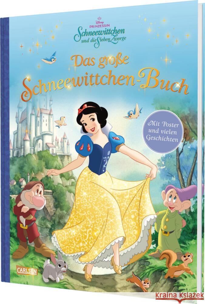 Das große Schneewittchen-Buch - mit beigelegtem Poster Disney, Walt 9783551281227 Carlsen - książka