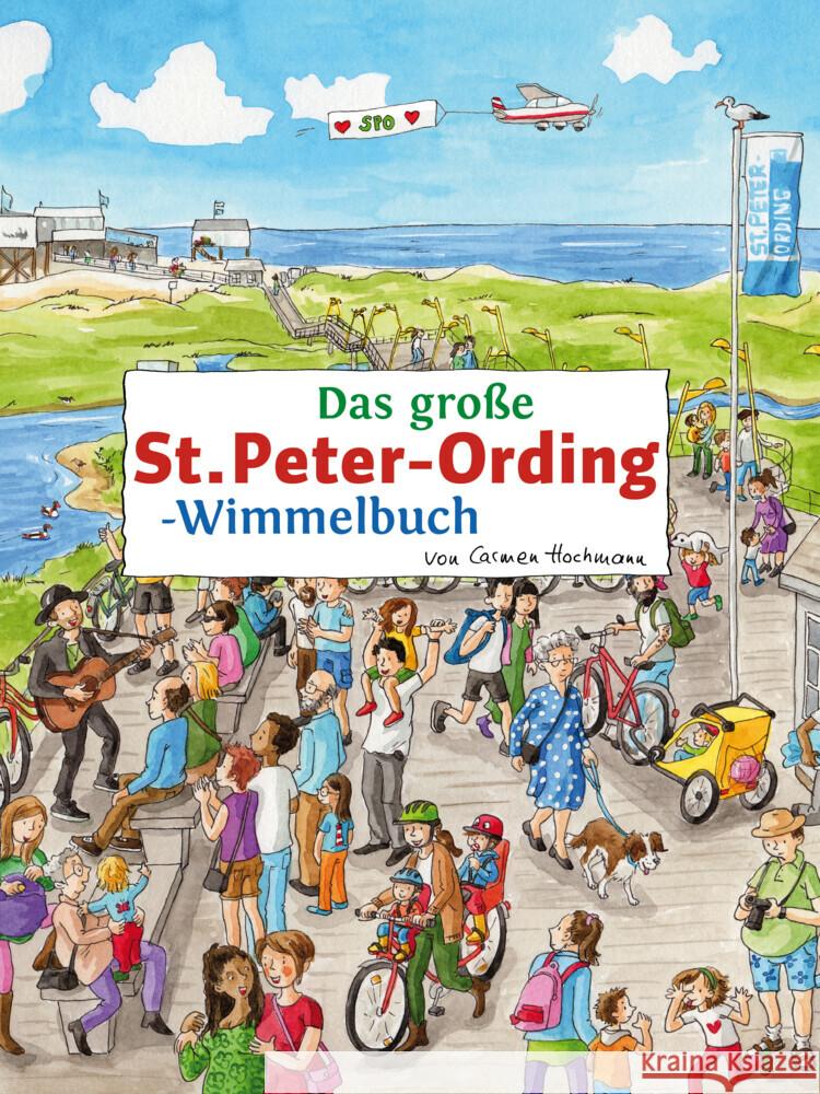 Das große St. Peter-Ording-Wimmelbuch  9783910490031 TPK Regionalverlag - książka