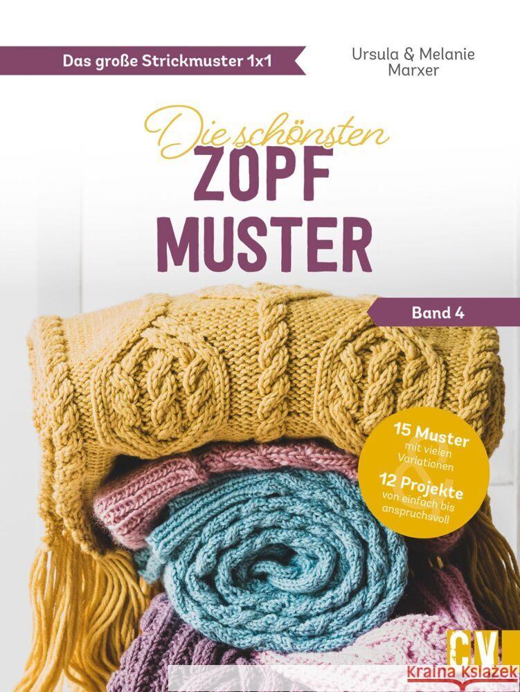 Das große Strickmuster 1x1 Marxer, Ursula Und Melanie 9783841066701 Christophorus-Verlag - książka