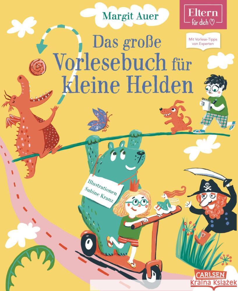 Das große Vorlesebuch für kleine Helden (ELTERN-Vorlesebuch) Auer, Margit 9783551210173 Carlsen - książka