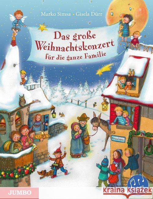 Das große Weihnachtskonzert für die ganze Familie, m. Audio-CD Simsa, Marko 9783833740428 Jumbo Neue Medien - książka