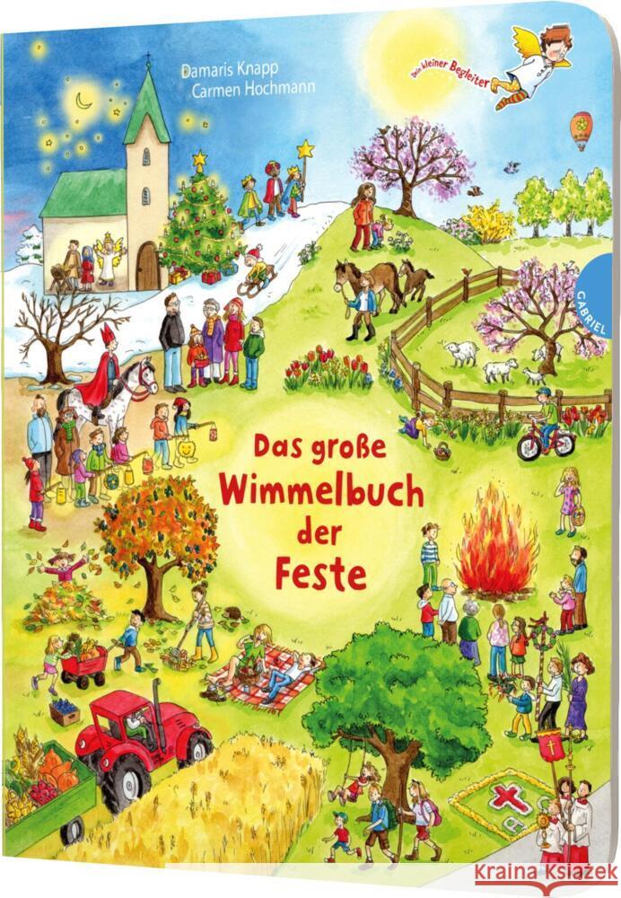 Das große Wimmelbuch der Feste Knapp, Damaris 9783522305396 Gabriel in der Thienemann-Esslinger Verlag Gm - książka