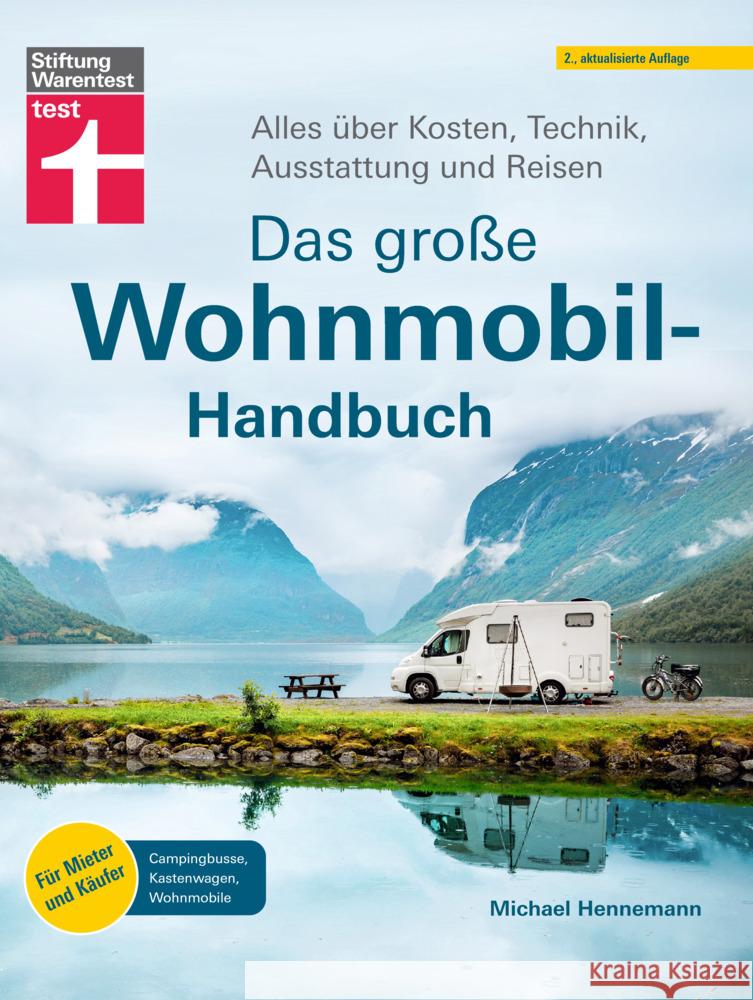 Das große Wohnmobil-Handbuch Hennemann, Michael 9783747106914 Stiftung Warentest - książka