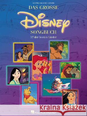 Das Grosse Disney Songbuch  9780711988972 Music Sales Ltd - książka