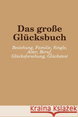 Das Grosse Glucksbuch Nils Horn 9781409246688 Lulu.com - książka