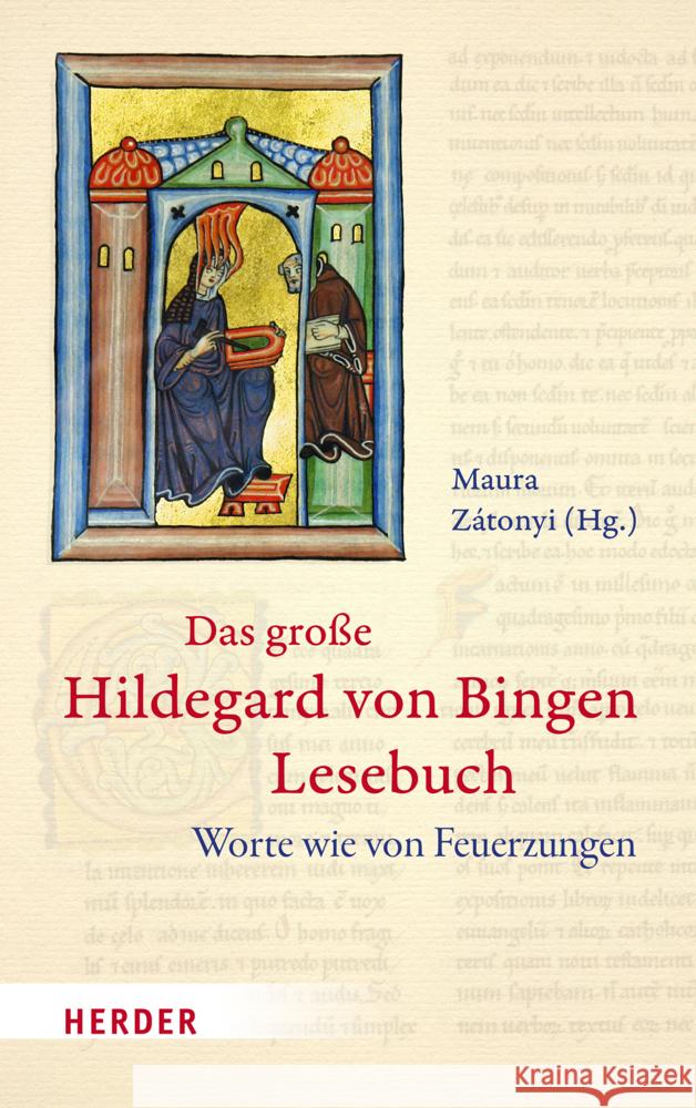 Das Grosse Hildegard Von Bingen Lesebuch Zatonyi, Maura 9783451391668 Verlag Herder - książka