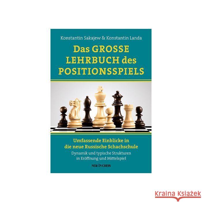 DAS GROSSE LEHRBUCH DES POSITIONSSPIELS Sakajew, Konstantin, Landa, Sakajew 9789056919672 New In Chess - książka