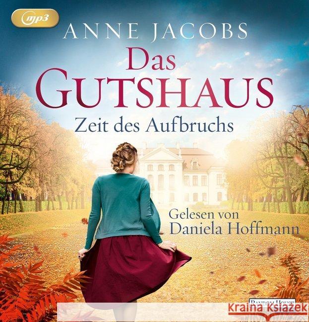 Das Gutshaus - Zeit des Aufbruchs, 2 MP3-CD : MP3 Format, Lesung. Gekürzte Ausgabe Jacobs, Anne 9783837147315 Random House Audio - książka