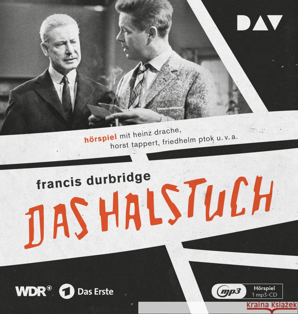 Das Halstuch, 1 Audio-CD, 1 MP3 Durbridge, Francis 9783742420824 Der Audio Verlag, DAV - książka