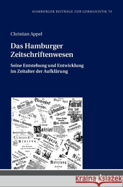 Das Hamburger Zeitschriftenwesen; Seine Entstehung und Entwicklung im Zeitalter der Aufklärung Jahn, Bernhard 9783631881194 Peter Lang (JL) - książka