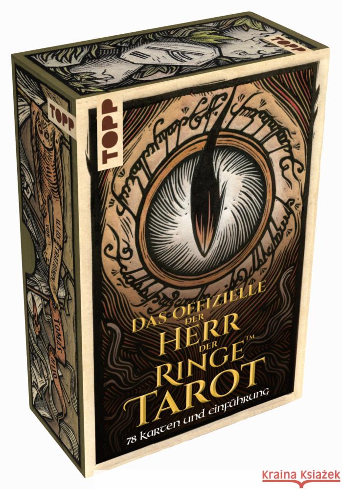 Das Herr der Ringe-Tarot. Das offizielle Tarot-Deck zu Tolkiens legendärem Mittelerde-Epos Gilly, Casey, Hijo, Tomás 4007742184087 Frech - książka