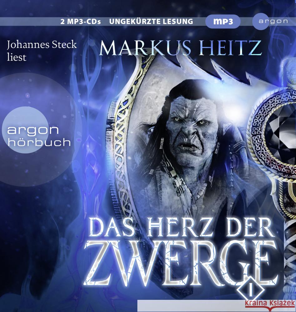 Das Herz der Zwerge 1, 2 Audio-CD, 2 MP3 Heitz, Markus 9783839819876 Argon Verlag - książka