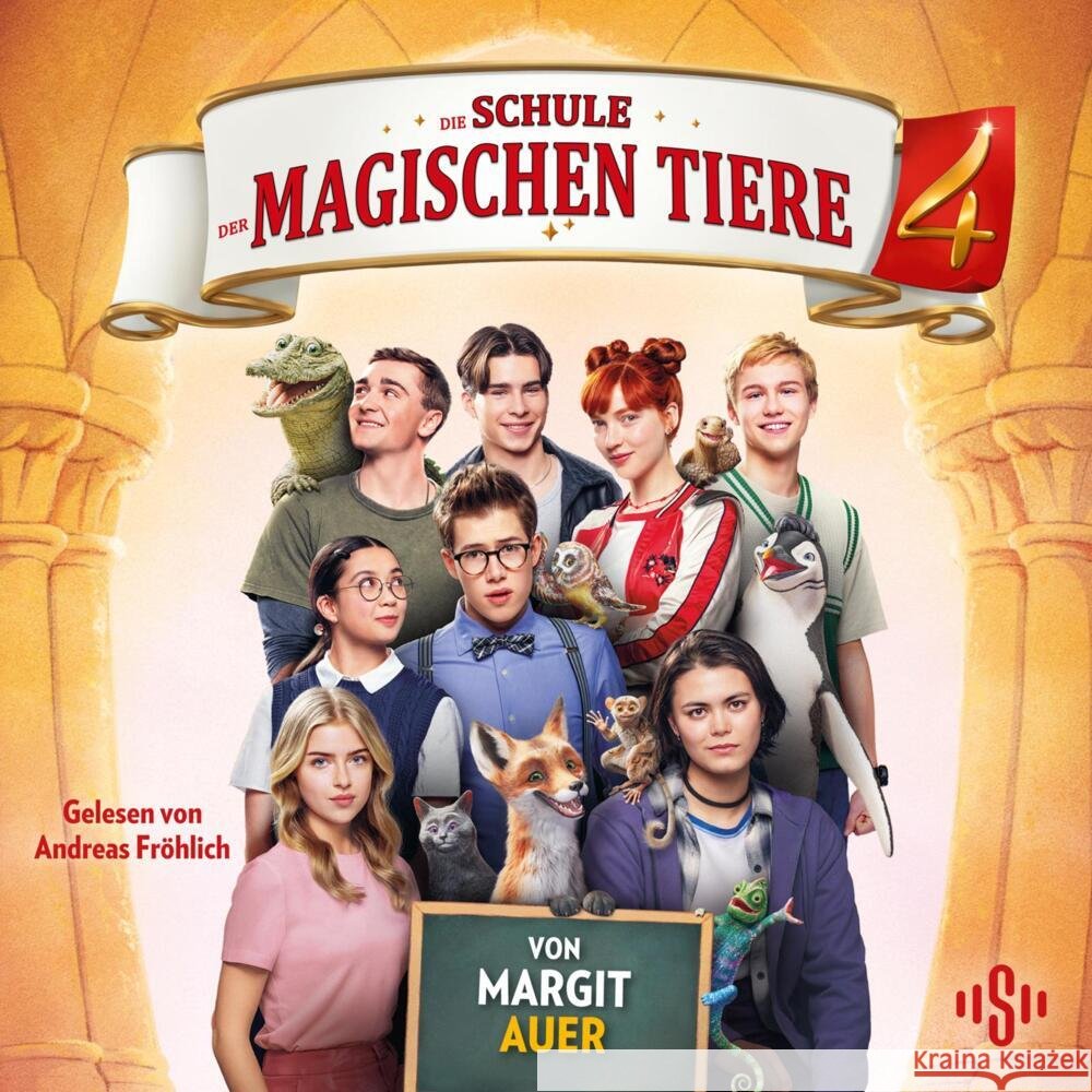 Das Hörbuch zum Film, 3 Audio-CD Auer, Margit 9783745605532 Silberfisch - książka