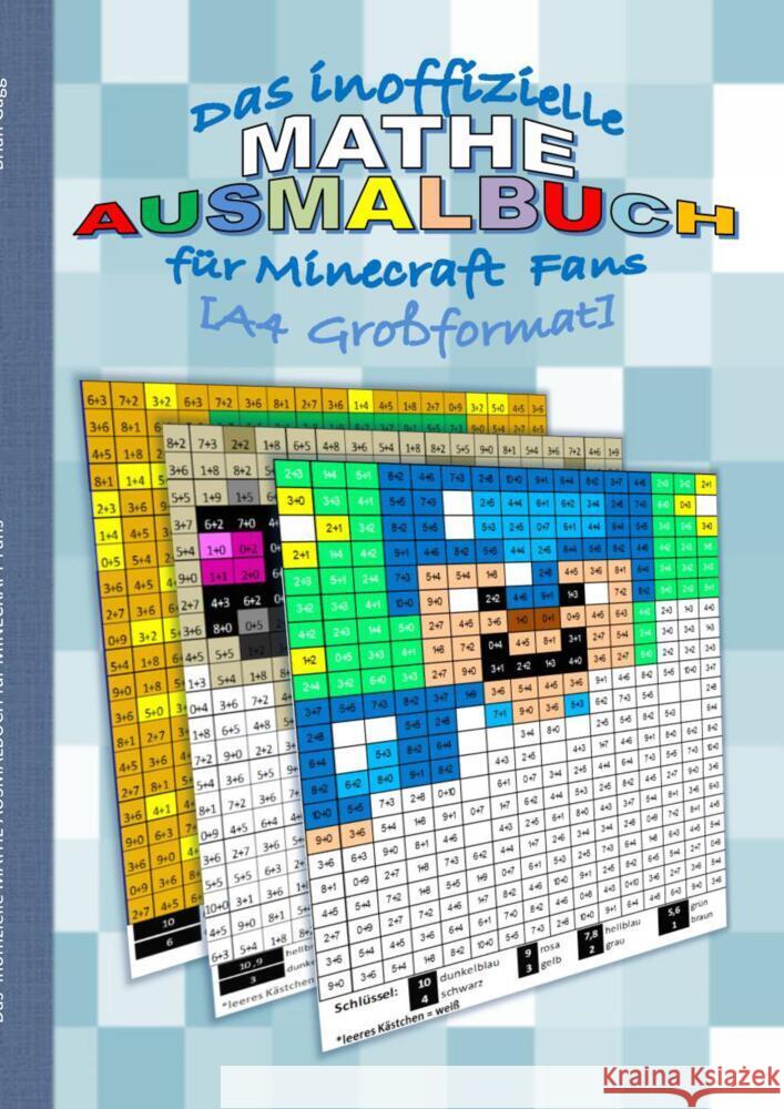 Das inoffizielle MATHE AUSMALBUCH für MINECRAFT Fans [A4 Großformat] Gagg, Brian 9789463980739 Bookmundo - książka