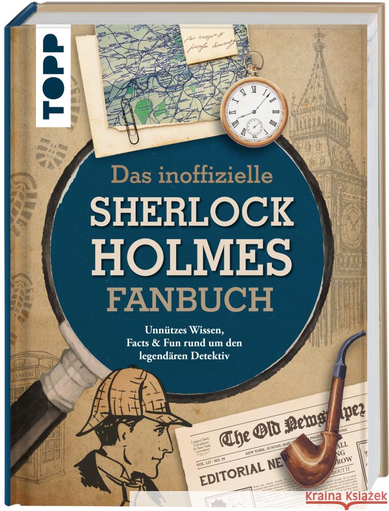 Das inoffizielle Sherlock Holmes Fan-Buch Magin, Ulrich 9783735850386 Frech - książka