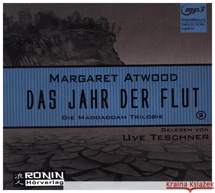 Das Jahr der Flut, 2 MP3-CDs Atwood, Margaret 9783946349822 Ronin Hörverlag - książka