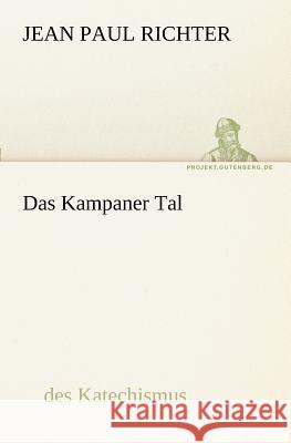 Das Kampaner Tal Jean Paul 9783842407947 tredition - książka