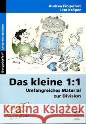 Das kleine 1:1 - Umfangreiches Material zur Division für die Förderschule : Förderschule. 3./4. Klasse Fingerhut, Andrea 9783403230120 Persen im AAP Lehrerfachverlag - książka