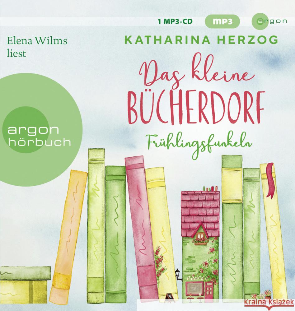 Das kleine Bücherdorf: Frühlingsfunkeln, 1 Audio-CD, 1 MP3 Herzog, Katharina 9783839820377 Argon Verlag - książka