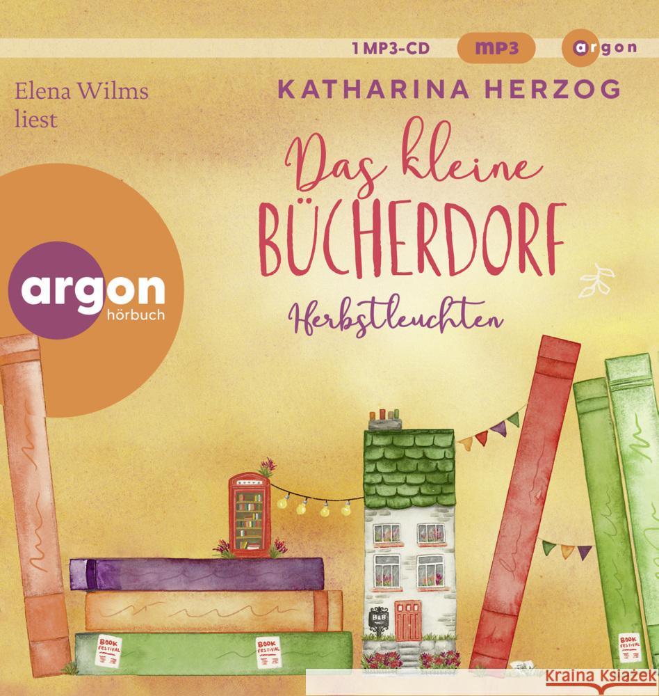 Das kleine Bücherdorf: Herbstleuchten, 1 Audio-CD, 1 MP3 Herzog, Katharina 9783839820728 Argon Verlag - książka