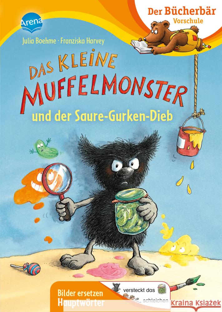 Das kleine Muffelmonster und der Saure-Gurken-Dieb Boehme, Julia 9783401720678 Arena - książka