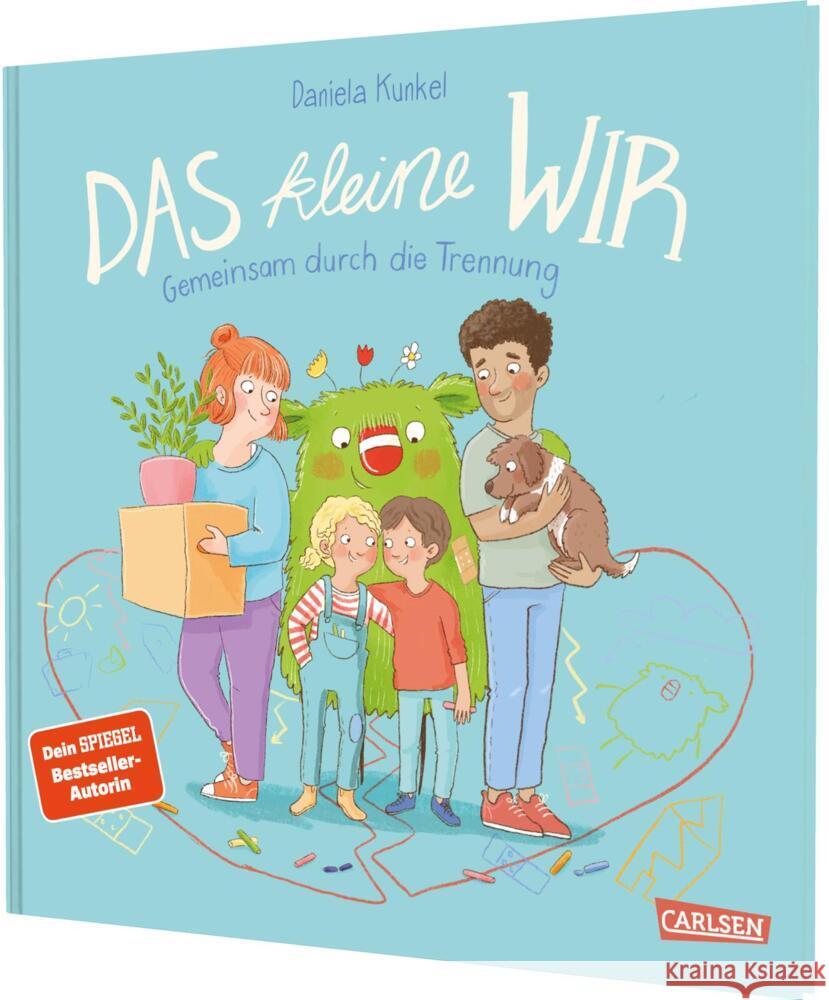 Das kleine WIR | Gemeinsam durch die Trennung Kunkel, Daniela 9783551523044 Carlsen - książka