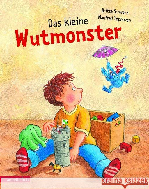 Das kleine Wutmonster Schwarz, Britta 9783219116083 Betz, Wien - książka
