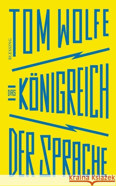 Das Königreich der Sprache Wolfe, Tom 9783896675880 Blessing - książka