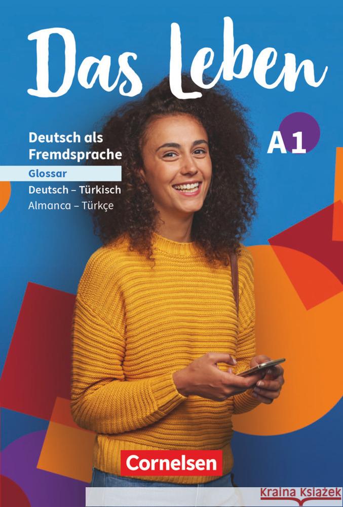 Das Leben - Deutsch als Fremdsprache - A1: Gesamtband - Glossar Deutsch-Türkisch  9783061224295 Cornelsen Verlag - książka