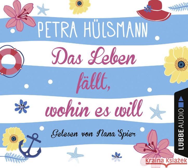 Das Leben fällt, wohin es will, 6 Audio-CDs : Roman.. CD Standard Audio Format. Gekürzte Ausgabe Hülsmann, Petra 9783785754801 Bastei Lübbe - książka