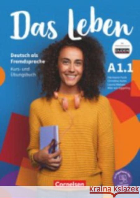 Das Leben in Teilbanden: Kurs- und  Ubungsbuch A1.1 inkl. PagePlayer-App  9783061219666 Cornelsen Verlag - książka