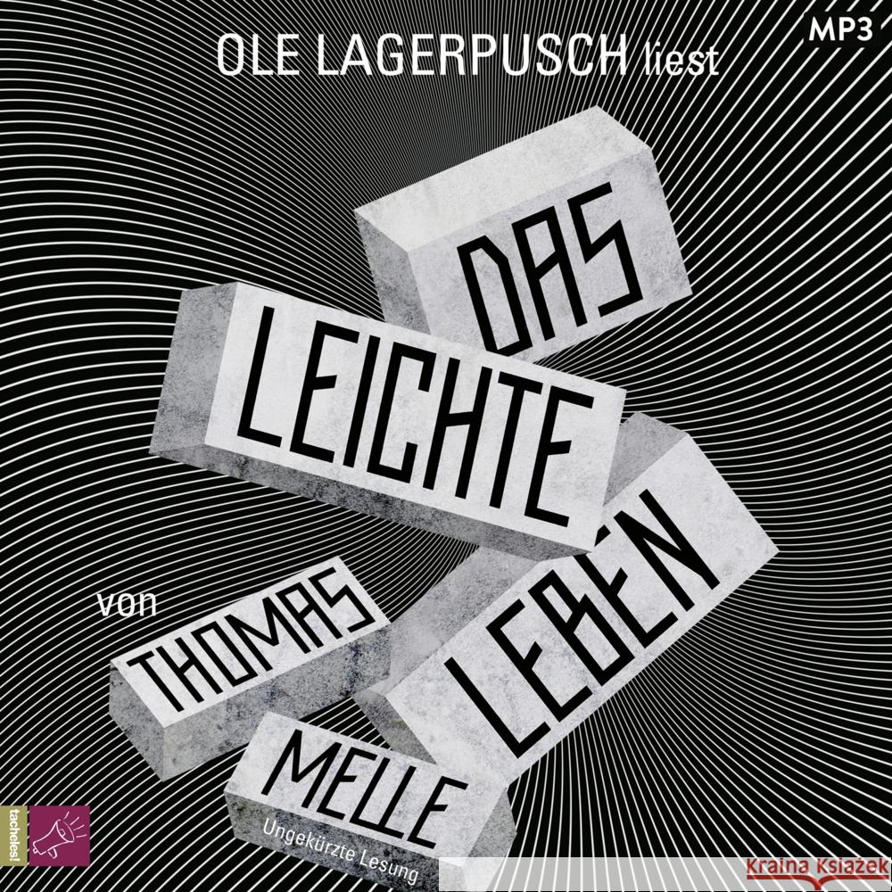 Das leichte Leben, 1 Audio-CD, 1 MP3 Melle, Thomas 9783864847844 tacheles! - książka