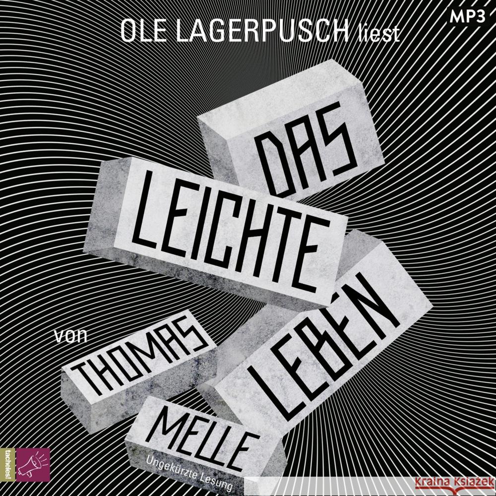Das leichte Leben, 1 Audio-CD, 1 MP3 Melle, Thomas 9783864848087 tacheles! - książka