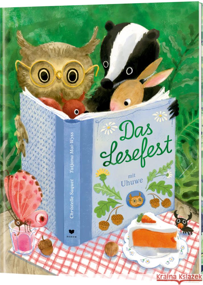 Das Lesefest Saquet, Christelle 9783855815982 Bohem Press - książka