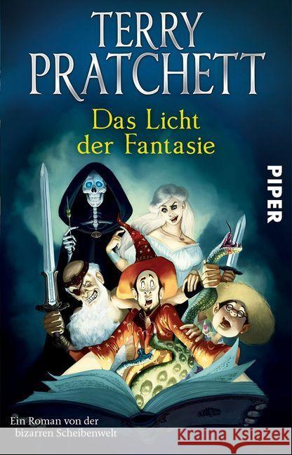 Das Licht der Fantasie : Ein Roman von der bizarren Scheibenwelt Pratchett, Terry 9783492280488 Piper - książka