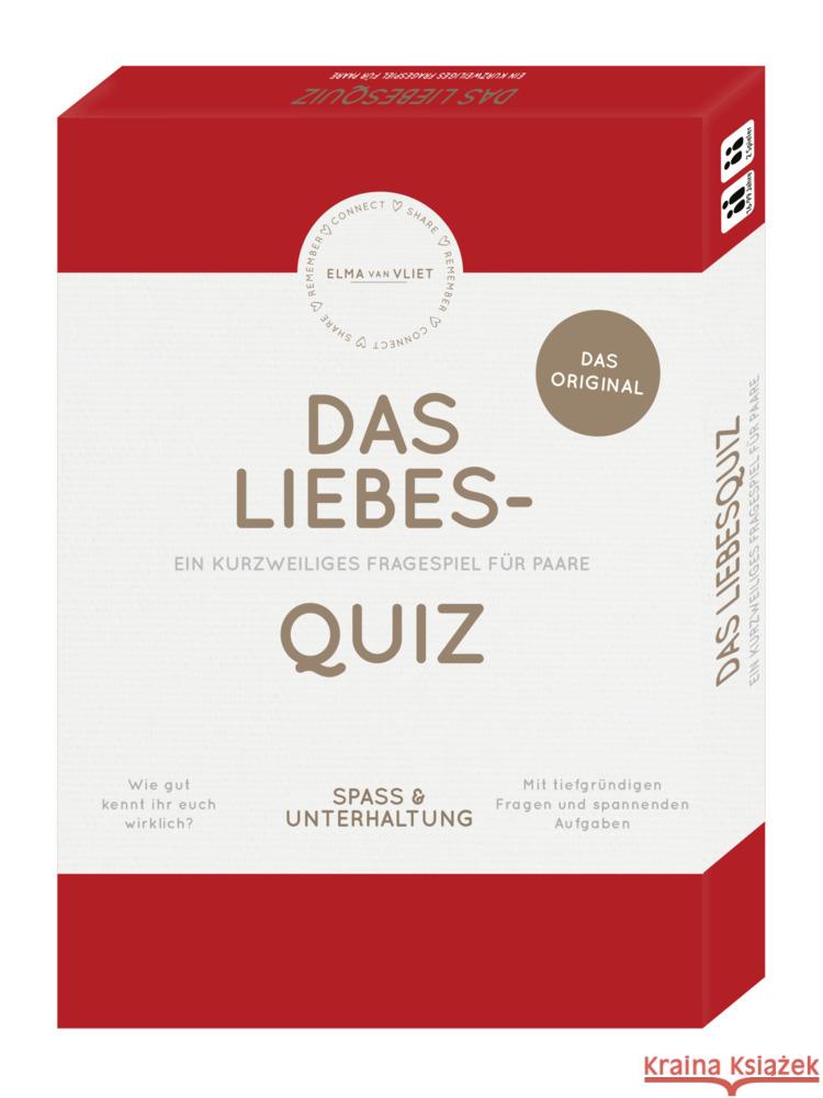 Das Liebesquiz Vliet, Elma van 4251693903444 Elma van Vliet - książka