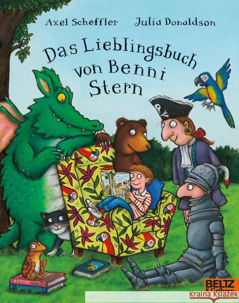 Das Lieblingsbuch von Benni Stern Scheffler, Axel, Donaldson, Julia 9783407762719 Beltz - książka