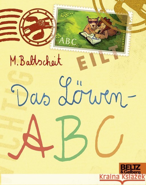 Das Löwen-ABC Baltscheit, Martin 9783407795397 Beltz - książka