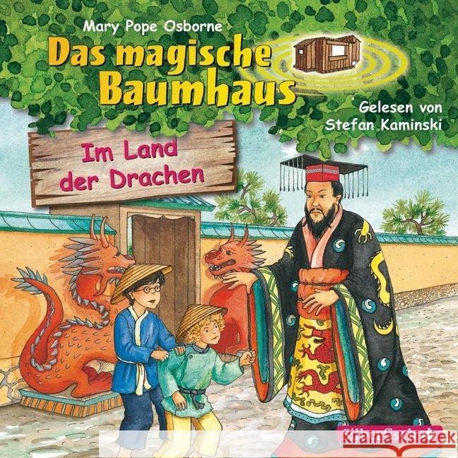 Das magische Baumhaus - Im Land der Drachen, 1 Audio-CD : Ungekürzte Ausgabe Osborne, Mary Pope 9783867427371 Silberfisch - książka