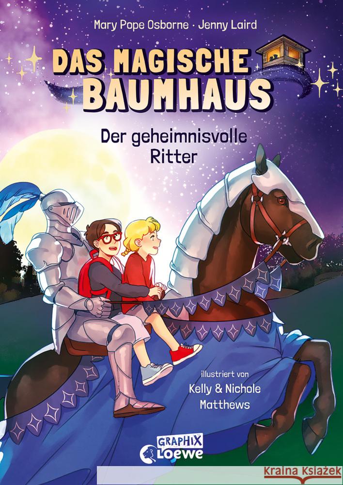 Das magische Baumhaus (Comic-Buchreihe Band 2) - Der geheimnisvolle Ritter Osborne, Mary Pope, Laird, Jenny 9783743213449 Loewe - książka