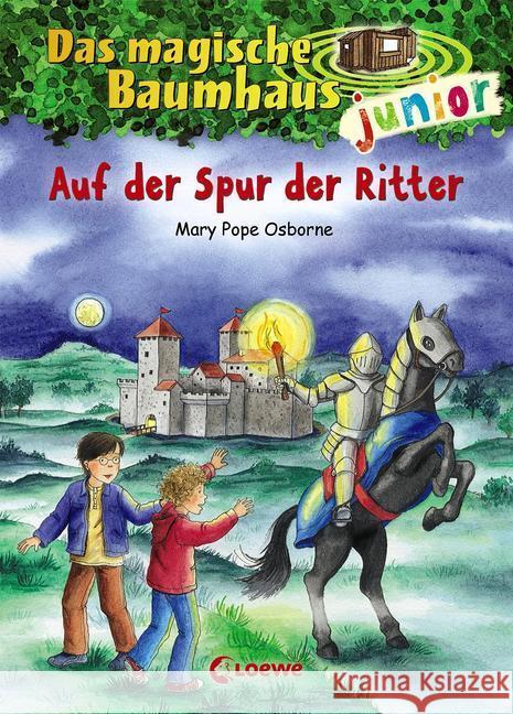 Das magische Baumhaus junior - Auf der Spur der Ritter Osborne, Mary Pope 9783785582343 Loewe Verlag - książka