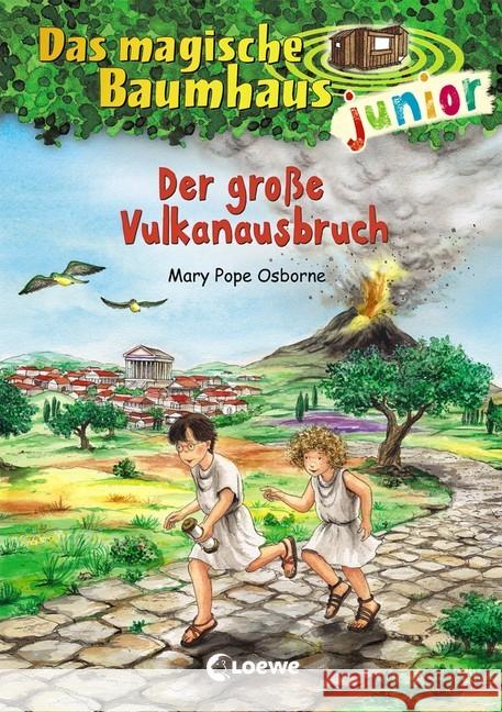 Das magische Baumhaus junior - Der große Vulkanausbruch Pope Osborne, Mary 9783785589366 Loewe Verlag - książka
