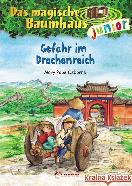 Das magische Baumhaus junior - Gefahr im Drachenreich Pope Osborne, Mary 9783785589373 Loewe Verlag - książka