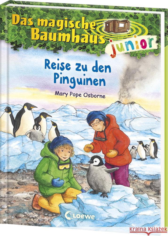 Das magische Baumhaus junior (Band 37) - Reise zu den Pinguinen Osborne, Mary Pope 9783743216662 Loewe - książka