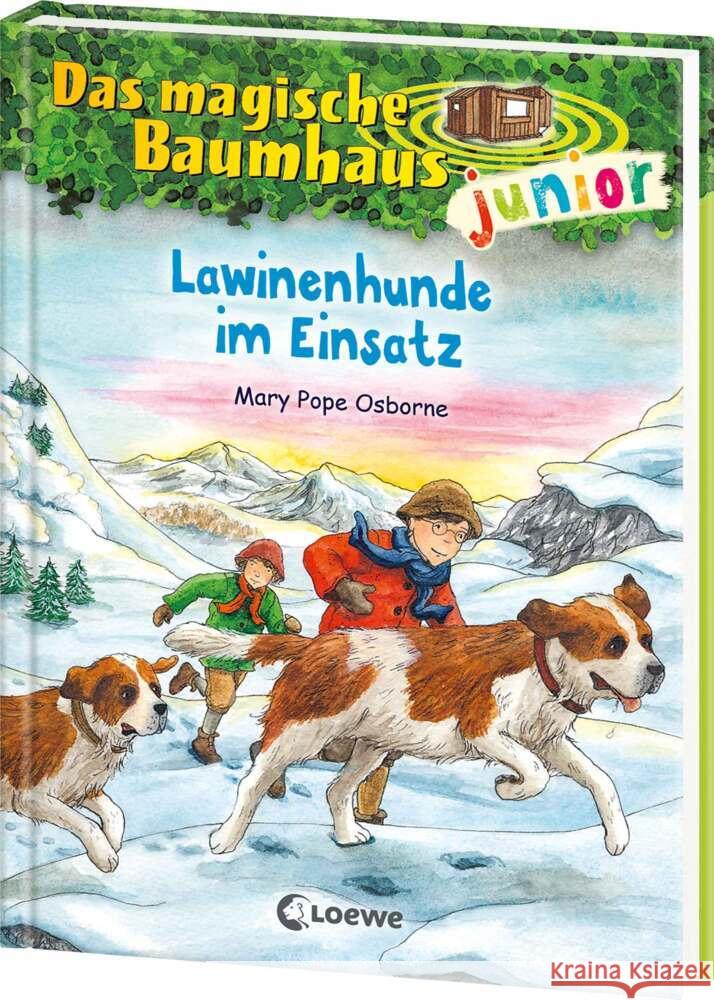 Das magische Baumhaus junior (Band 40) - Lawinenhunde im Einsatz Osborne, Mary Pope 9783743219472 Loewe - książka