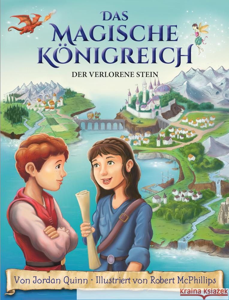 Das magische Königreich Quinn, Jordan 9783985851720 Wimmelbuchverlag - książka