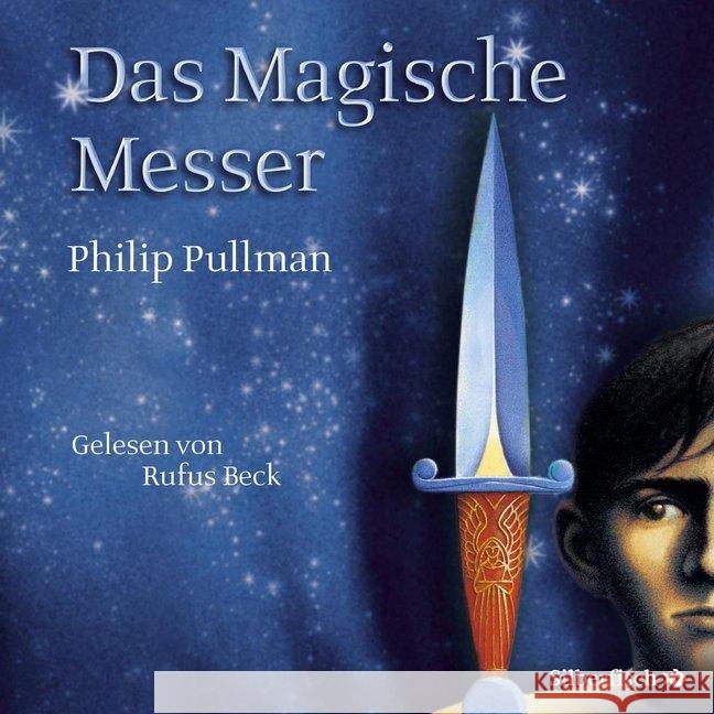 Das Magische Messer, 11 Audio-CDs : 11 CDs, Lesung. CD Standard Audio Format. Ungekürzte Ausgabe Pullman, Philip 9783745600551 Silberfisch - książka