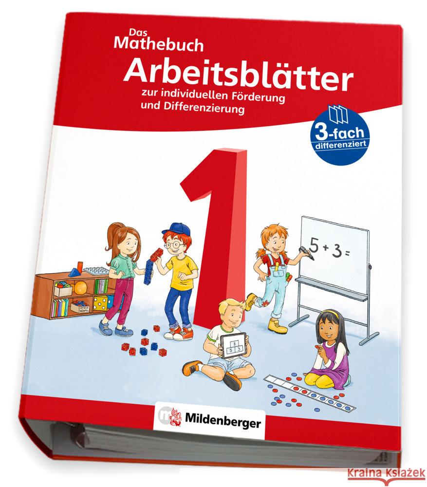 Das Mathebuch 1 Neubearbeitung - Arbeitsblätter zur individuellen Förderung und Differenzierung Höfling, Cathrin, Hufschmidt, Ulrike, Kolbe, Myriam 9783619157440 Mildenberger - książka