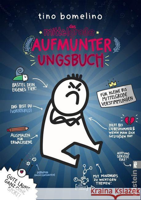 Das mittelgroße Aufmunterungsbuch : ... für kleine bis mittelgroße Verstimmungen Bomelino, Tino 9783548061986 Ullstein TB - książka